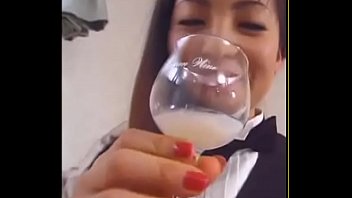 Japanese Waitress Blowjobs And Cum Swallow free video