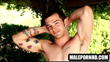 He Is A Hot Musclular Hunk With Tattoos Who Is Soloing free video