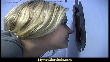 Ebony Hottie Milking Cocks In The Gloryhole 28 free video