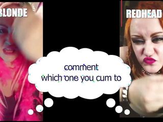 Comment Which One Made You Cum Blonde Or Redhead Straight Version free video
